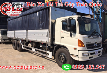 XE TẢI HINO 16T - THÙNG BẠT DÀI 9.2M -XE HINO FL8JTSL