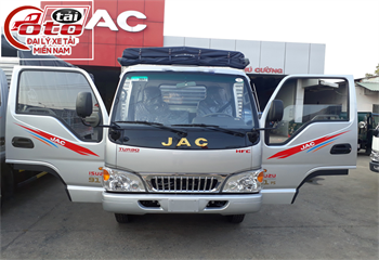 XE TẢI JAC 2T4- THÙNG BẠT DÀI 3.7M( HFC 1030K4)-XE TẢI JAC 2T4