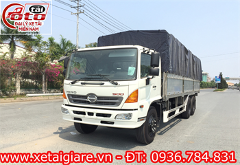 XE TẢI HINO 16T - THÙNG BẠT DÀI 7.6M -XE HINO FL8JTSL