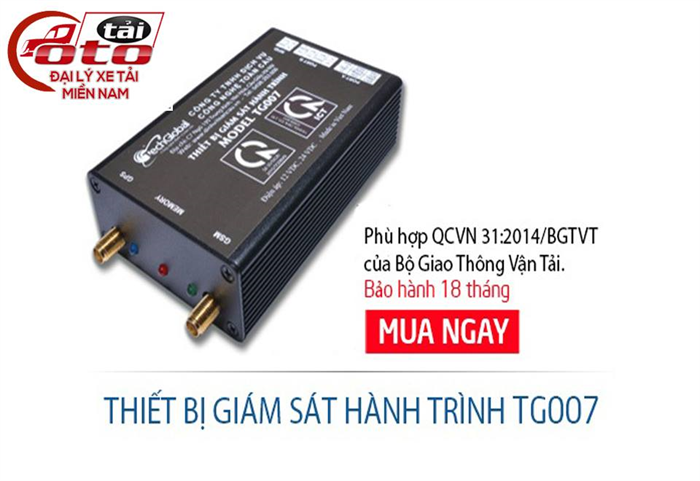 Những loại xe tải nào phải gắn thiết bị giám sát hành trình từ ngày 1/7/2018