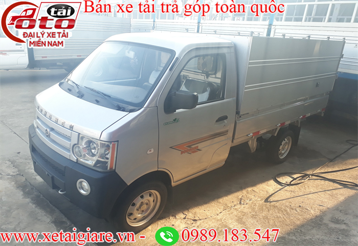 Xe tải Dongben 870Kg- Thùng bạt 2019 - kính điện- trợ lực lái