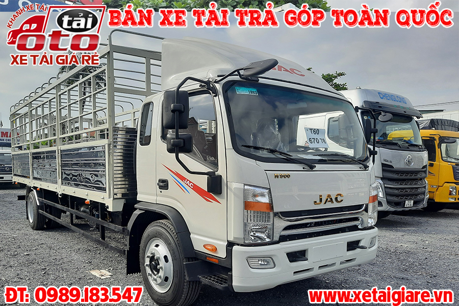 Giới Thiệu Xe Tải JAC N900 9 Tấn Phiên Bản 2021 | JAC 9 Tấn N900 Thùng Dài 7m