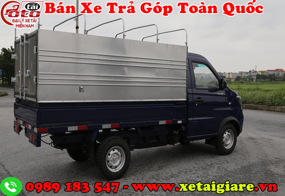 Xe tải nhẹ srm 930kg thùng bạt | xe tải 930kg srm thùng bạt | xe tải 9 tạ srm đông phong
