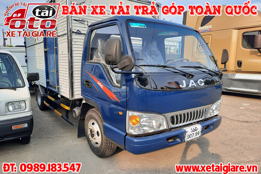 Xe Tải JAC 2T4 L250 Thùng Kín Bửng Nâng,Xe Tải 2.4T Thùng Kín Bửng Nâng 2021,JAC 1047/L250, xe tải 2.4 tấn JAC l250,xe tải jac 2t4 máy isuzu,