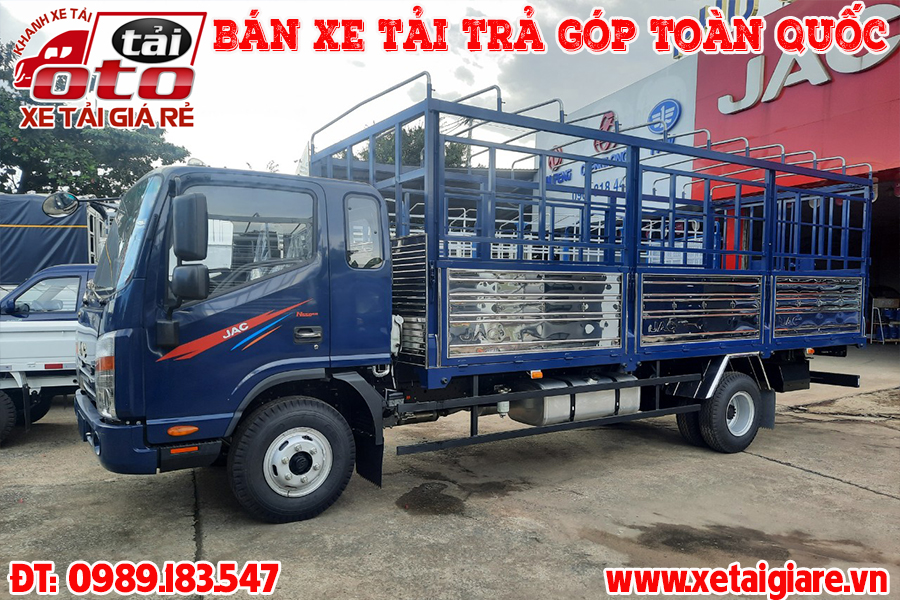 Xe tải jac n650plus 2023,xe tai jac N650,xe tải jac 6t5 thùng 6m2,